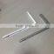 New design Aluminum decorative angle brackets office desk hardware parts