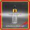 10ml 15ml 20ml 30ml glass dropper bottle with rubber dropper sealing golden cap silver cap for vape e liquid bottle