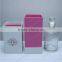 OEM custom design accept glass reed diffuser bottle with luxury white packing box