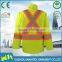 EN20471 safety working jacket winter bomber jacket reflective uniform heavy winter clothing