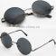 Metal Round Circle Sunglasses with UV function