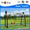 Lovely outdoor iron swing outdoor net swing outdoor swing set