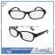 2016 spring hinge unisex black frame popular reading glasses