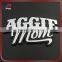 Metal Aggie Mom Car Emblem