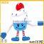 Wholesale custom Bendable Cupcake Figure,custom plastic bendable figure for collectible,plastic bendable figure manufacturer