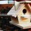 Small Wooden wood carved cheap bird houses