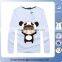 custom Print t shirt/girls t-shirt with chest print designs on sale