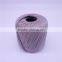 acrylic polyester hand knitting yarn in ball dyed lower price knitting yarn