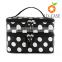 Colorful travel necessarie canvas polyester cosmetic bags wholesale