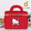 China factory direct sale lovely cut neoprene laptop bag with handles