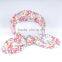 Cheap price wholesale baby girl headband artificial flower hair accessory fahoion hair boutique necklace and hair bows 2016