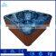 2 Lounges 3 Seats Acrylic Balboa Control System Outdoor Large Size Spa