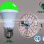 Excellent IR remote control E27 color change rgbw led light bulb with energy saving