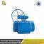 China manufacturer direct marketing fully welded handwheel operated ball valves and stainless steel pneumatic actuator butterfly