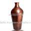 New style home decoration vase tall hammered low cost metal vase