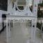French style K/D Wooden White Dressing table with folower/Mirror and stool