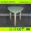 FSC triangle wood furniture folding coffee table tea table
