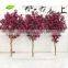 6ft red artificial flowers cherry blossom tree with artificial branch for indoor wedding decoration