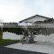 modern metal high polish stainless steel eagle sculpture