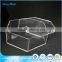 high quality large clear transparent acrylic storage box
