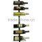 9 Bottle Decorative Wall Mount Wine Rack Holder