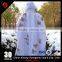 White camoflage cape military snow cloak for sniper snowfield sniper white camo mantle