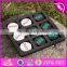 2017 New design children educational wooden noughts and crosses game W01B036