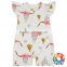 Flutter Sleeve Childrens Clothes Kids Clothes Summer Import Baby Clothes Shorts Romper Clothing