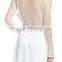 Satin Sleepwear Nightwear 100% Nylon Bodice And 100% Polyester Skirt Robe Hot Mature Women Sexy Babydoll For Wedding Honeymoon