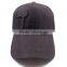 Hat Factory Six Page Black Cap Horn Domineering 3D Embroidered Features