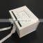 Logo Silver White Beautiful Wedding Money Box Custom