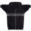 China Supplier Custom Made Medium Quality Blank 100% Polyester Thick Fleece Zip Up Hoodies