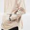 Custom Long Sleeve Stepped Hem Beige Men's 100% Cotton Soft Jersey Longline Oversized Regular Fit Casual Plain design Hoodies