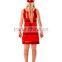 Women's Red Crayon Fancy Dress Costume
