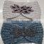 Fashion Winter Popular Button Knitted Hot Headband