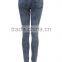 High quality stone washed women sexy skinny demin pants