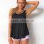 Wholesale Open Side Tank Top Loose Fit Crop Tops