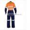 Custom Cotton/Nylon Hi Vis Safety Coverall Workwear For Men
