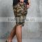 Wholesale mens Drop Crotch Sweat Shorts Mens Casual Camouflage shorts