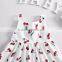 Cherry Printed Boutique Smocked Children Dress Frocks Designs New Style