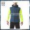 Hot sale men vest jacket fleece sleeveless detachable hood