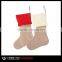 Hot sale Canvas Christmas Stocking