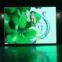 indoor P4 hd led display screen/ p4 glass show case led display