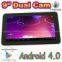 9 inch Dual Camera 8GB Capacitive Touch F900 Allwinner A13 Tablet PC with WiFi Android 4.0 Camcox