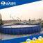 summer above ground round frame pool