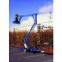 hydraulic knuckle boom lift platform for  line maintenance