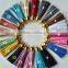 Quality top sell up wholesale leather tassels for handbag