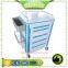 BDT212 CE ISO Luxurious Movable Hospital ABS Emergency Trolley