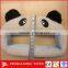 Wholesale high quality stuffed panda head diy desk plush block calendar