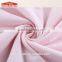 100% cotton weave and polyester pink color baby blanket, baby wrap